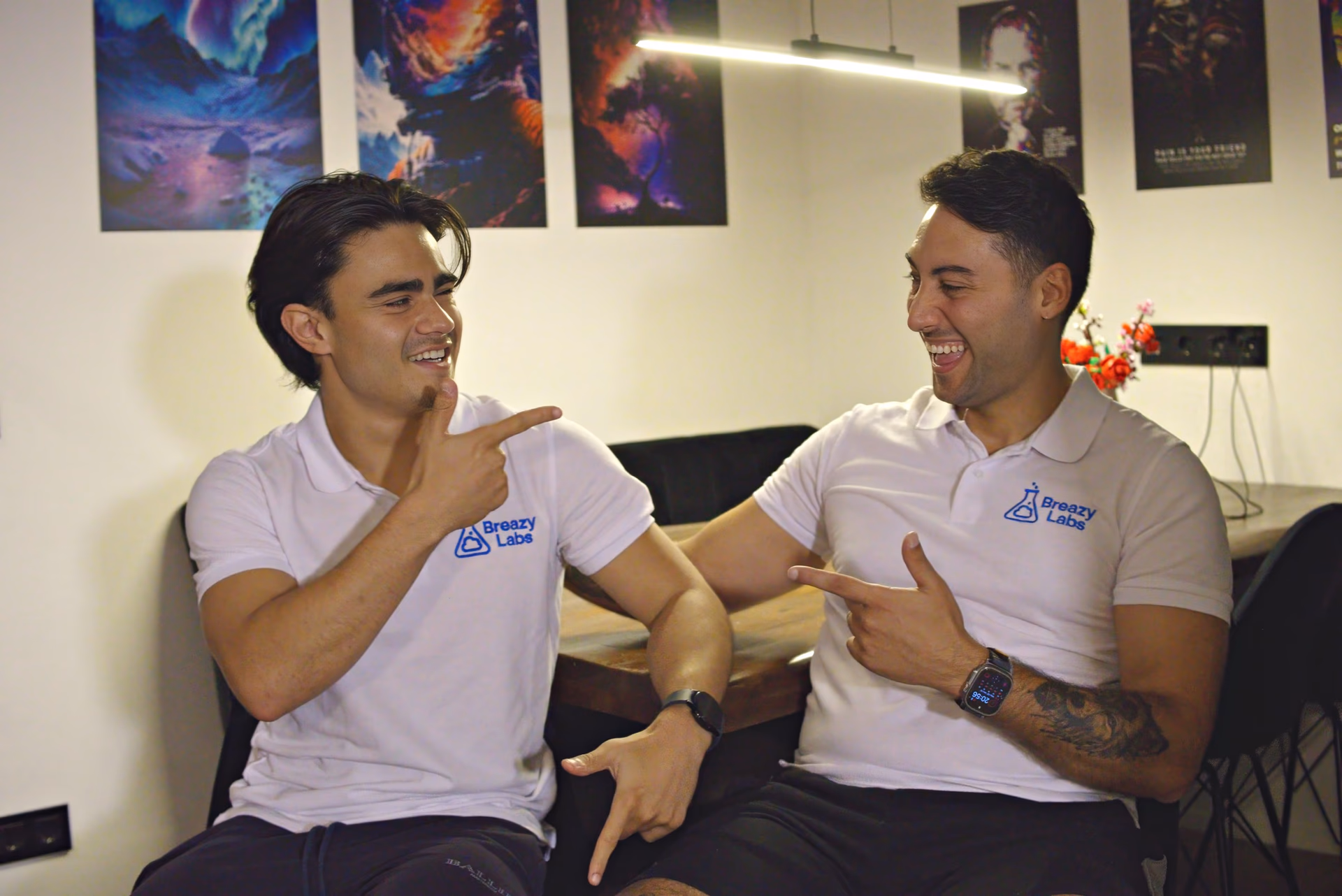 Daniel Tabrizian and Ryan Poser of BreazyLabs